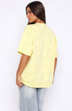 Vol 1 Oversized Tee Lemon Bow