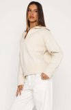 Chrissy Knit Sweater Oat Marle