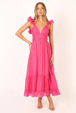Bonito Midi Dress Berry