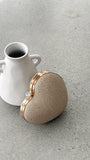 Zana Heart Bag Gold