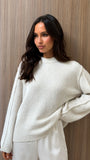 Ally Knit Sweater Cream