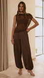 Ariella Pants Chocolate