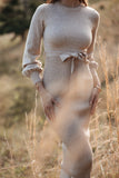 Helena Dress Beige