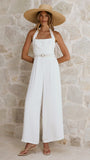 Cleo Jumpsuit White