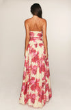 Keep My Promise Strapless Maxi Dress Siena Bloom