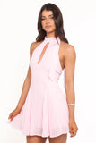 Elaine Mini Dress Candy Pink