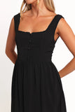 Melrose Midi Dress Black