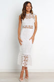 Lauren Dress White