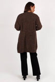 Callan Long Cardigan Brown