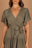 Barker Dress Olive