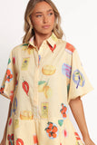 Sebastian Romper Pasta Print