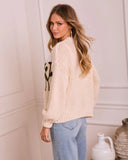 Bellarose Embroidered Floral Cardigan
