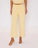 Luisah Ribbed Knit Straight Leg Pants