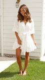 Sally Mini Dress White