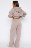 Stay Lifted Wide Leg Sweatpants Cinnamon
