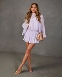 Balcony Breeze Floral Eyelet Blouse