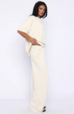 Rare Catch Knit Pants Cream