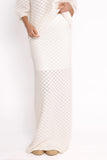 Meera Midi Skirt White
