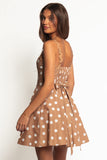 Teaghan Mini Dress Light Mocha