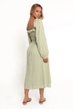 Ophelia Midi Dress Olive