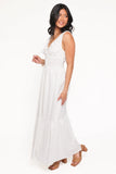 Kayden Maxi Dress White