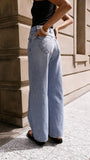 Rollas Kate Baggy Jean 90s Blue