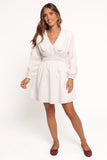 Nerida Long Sleeve Mini Dress White