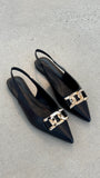 Jane Ballet Flats Black