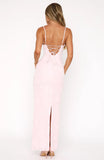Poppy Dream Maxi Dress Baby Pink