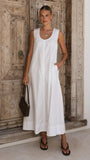 Alex Maxi Dress White