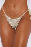 Need A Holiday Crochet Bikini Bottoms Shell