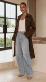 Cora Trench Coat Brown