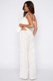 Born To Roam Pants White