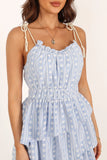 Cora Midi Dress Blue