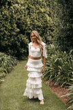 Tia Two Piece Set Off White