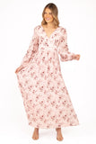Vayla Maxi Dress Pink Rose
