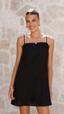 Nalu Mini Dress Black