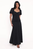 Denver Midi Dress Black