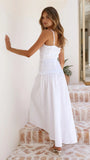 Vida Maxi Dress White