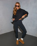 Pairs Well With Champagne Hooded Graphic Sweatshirt