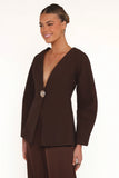 Elke Jacket Brown