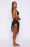 Salt And Lace Sarong Black