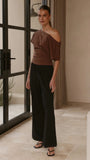 Deanne Pants Black