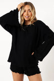 Christina Knit Set Black