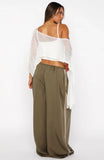 Distant Memories Pants Khaki