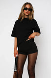 Untold Truth Mid Rise Short Black