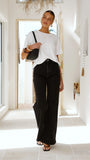 Rollas Sailor Scoop Long Jean Black Sand