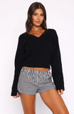 Brooklyn City Knit Sweater Black