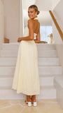 Caden Maxi Dress Lemon