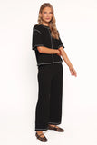 Angler Knit Set Black